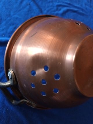 Scolapasta decorativo rame