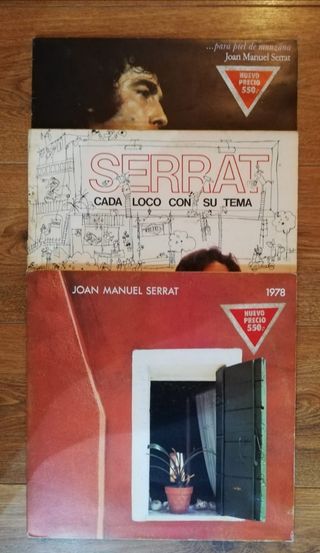 Discos vinilo Joan Manuel Serrat