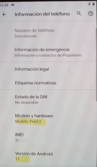 Smartphone Google Pixel2