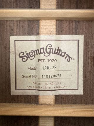 GUITARRA ACÚSTICA SIGMA DR-28
