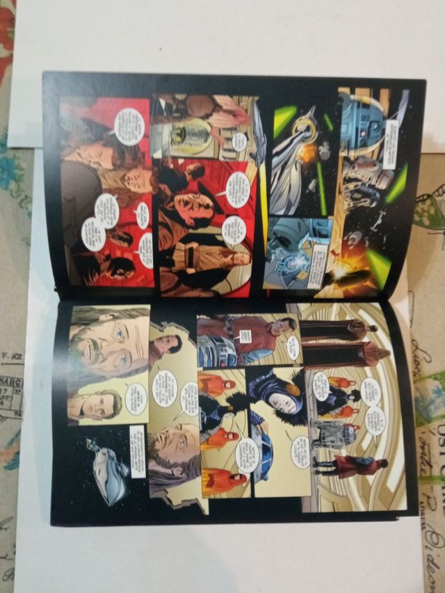 Libro cómic Star Wars Episode I La menace fantôme