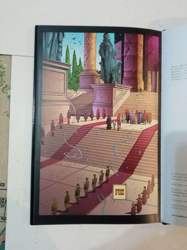 Libro cómic Star Wars Episode I La menace fantôme