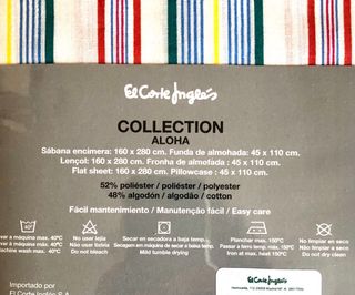 Juego de sabanas de 90.