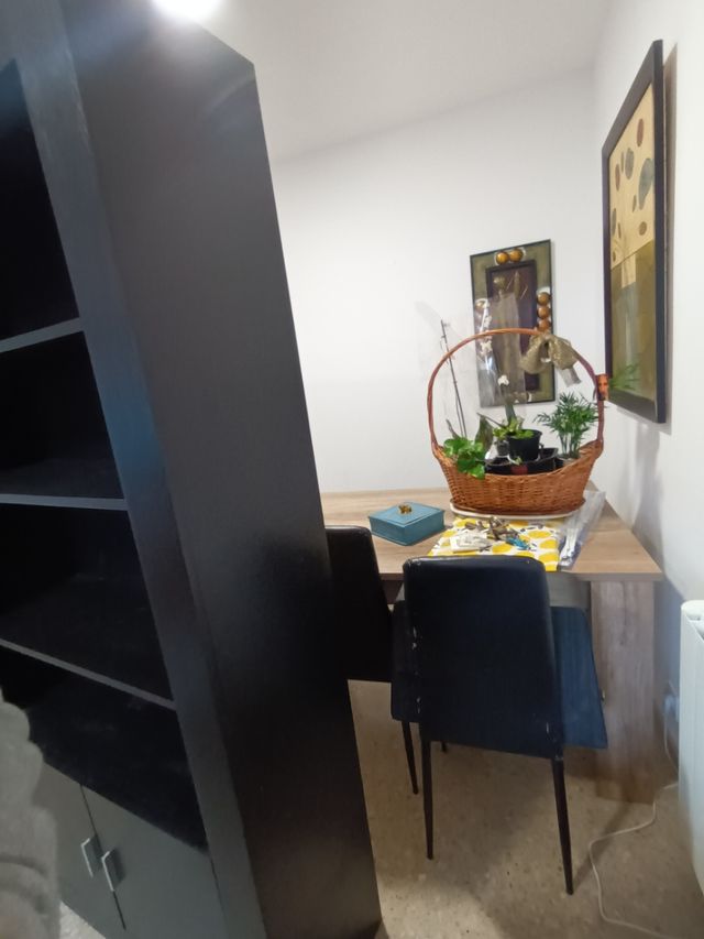 Mueble estanteria negro