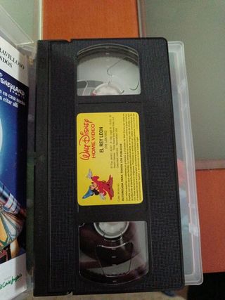 Película El Rey León VHS