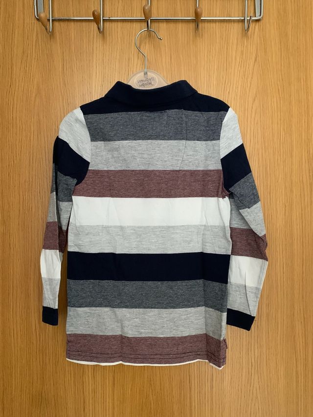 camiseta polo niño manga larga 7 años