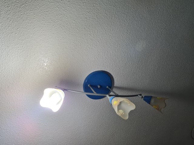 Lámpara azul de Piolín