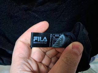 Canottiera Fila nera taglia XL