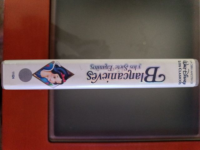 Película Blancanieves VHS