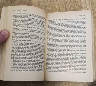 Libro, novela. AGATHA CHRISTIE.EL CUADRO