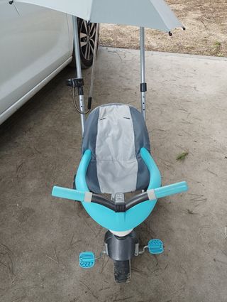 Triciclo bebe paseo bici carro