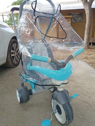 Triciclo bebe paseo bici carro