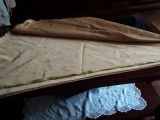 Faldón de Mesa Camilla Color Mostaza