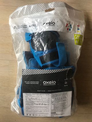Patines y rodilleras, coderas, muñ. Decath