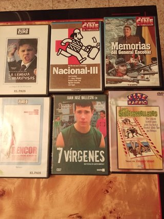 Películas españolas en DVD nuevo lote