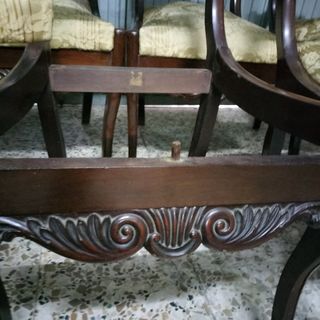 6 SILLAS ISABELINAS DE EPOCA