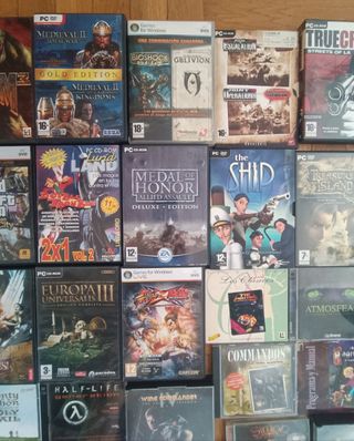 Juegos PC a 10 euros. Raros de conseguir