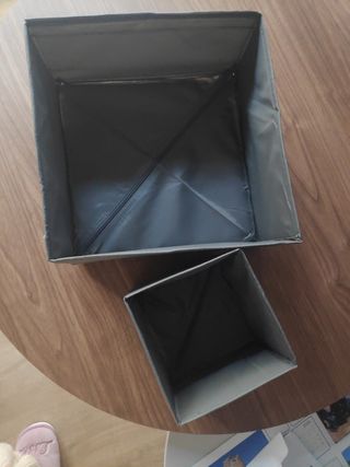2 Cajas de almacenamiento