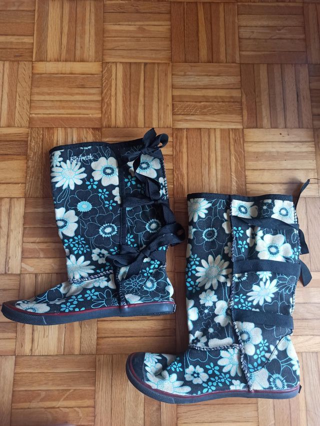 Stivali in tessuto morbidi