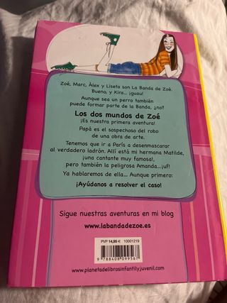 los dos mundos de zoé destino paris libro