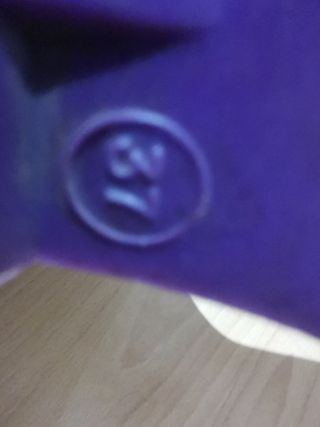 Botas moradas lluvia. Talla 37.