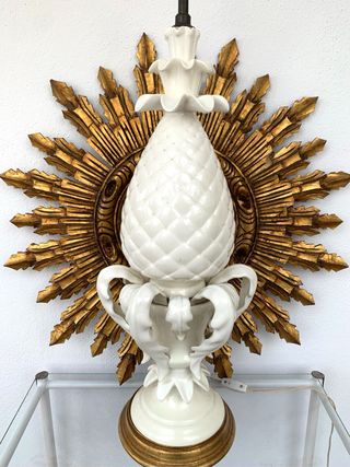 ESPEJO SOL MADERA RECUPERADO