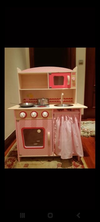 Cocina madera juguete muy buen estado