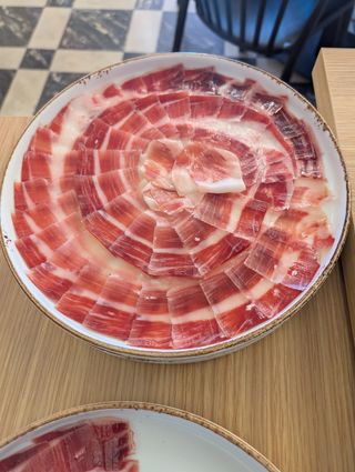 Cortador jamón profesional.
