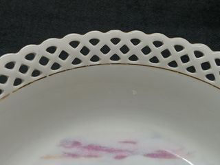 Fuente y Plato porcelana alemana 2ud