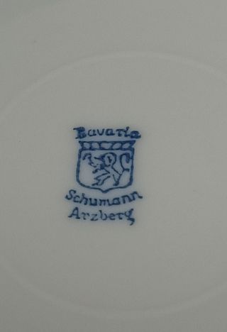 Fuente y Plato porcelana alemana 2ud