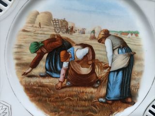 Fuente y Plato porcelana alemana 2ud