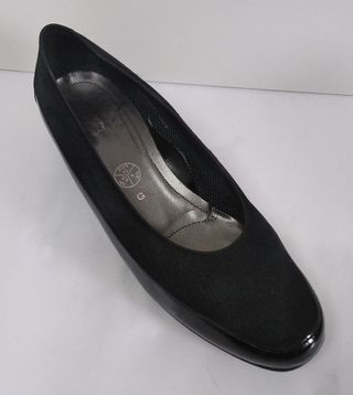 Zapatos ABANO mujer BOMBAS charol negro ARA nº 40