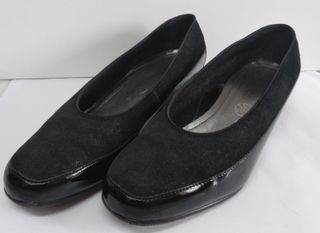 Zapatos ABANO mujer BOMBAS charol negro ARA nº 40