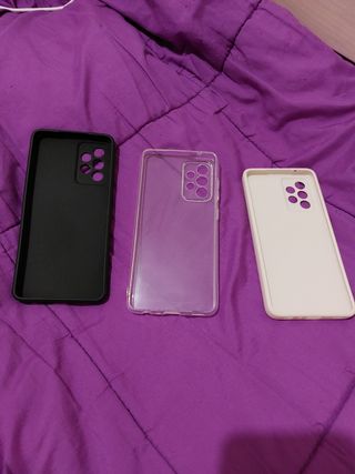 3 fundas para Galaxy A52