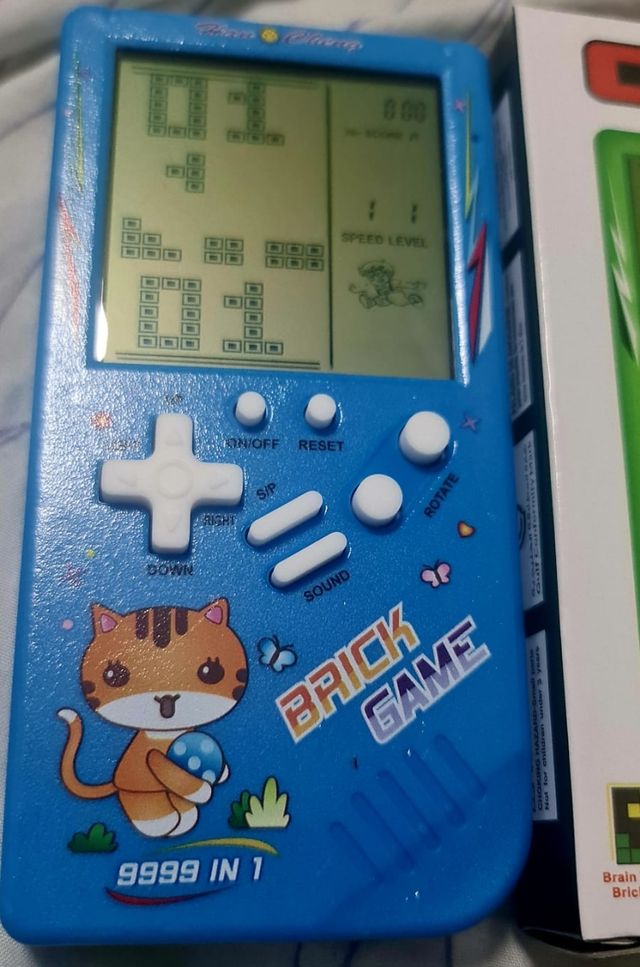 Mini consola Tetris portatil
