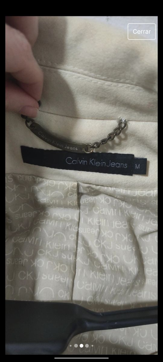 Abrigo Calvin klein