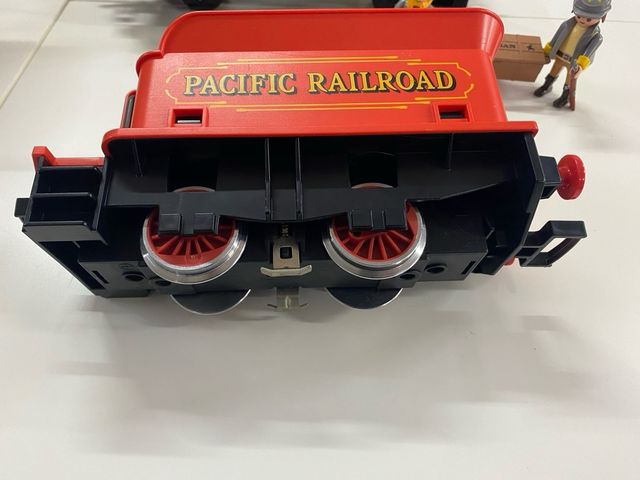 playmobil tren western funcionando