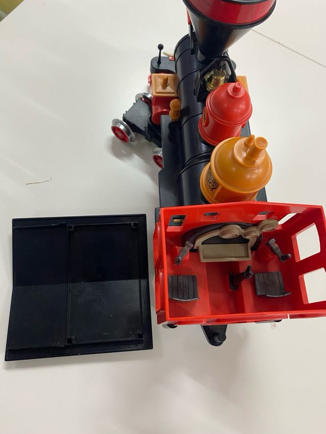 playmobil tren western funcionando