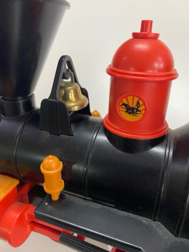 playmobil tren western funcionando