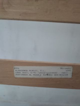 Somier 90 abatible vertical