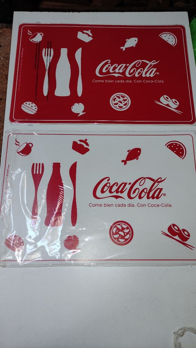 Salvamanteles Cocacola