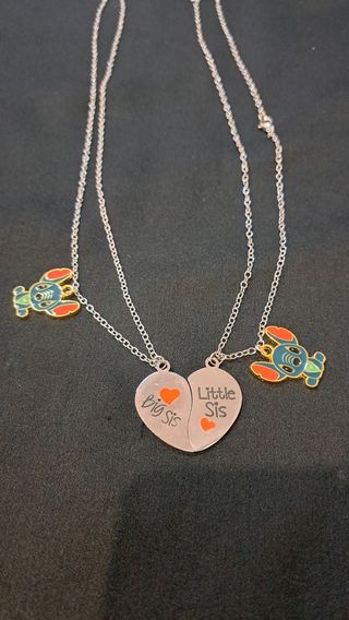 Colgante dúo de stitch