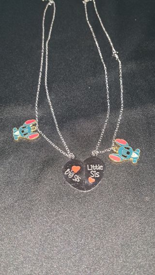 Colgante dúo de stitch