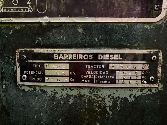Tractor Barreiros R500