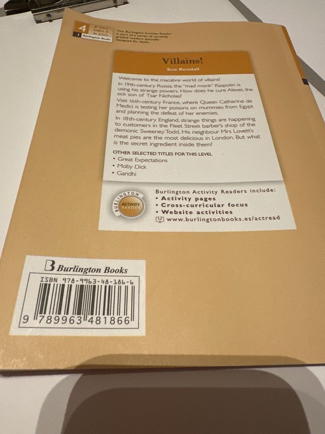 Vendo libro Villains