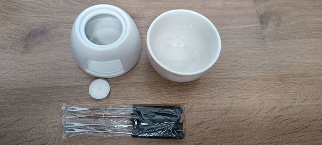 Mini foundue completa si estrenar cerámica