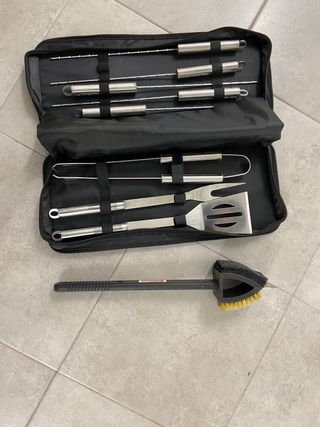 Utensilios barbacoa