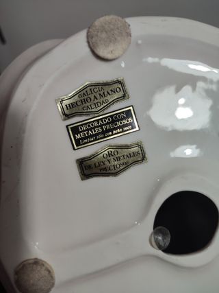 Figura Bialarines en Porcelana Galos