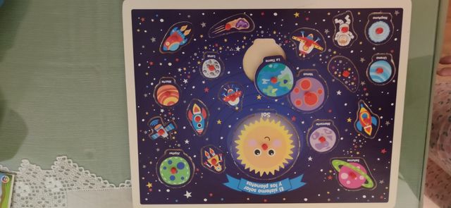 Puzzle Aldi sistema solar planetas