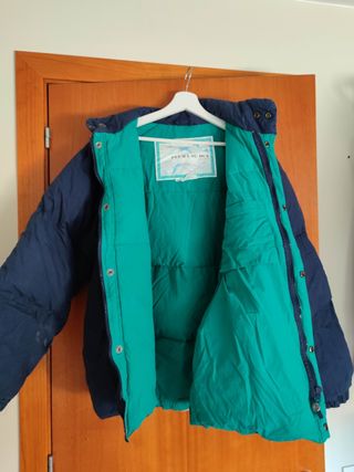 Abrigo de pluma de oca